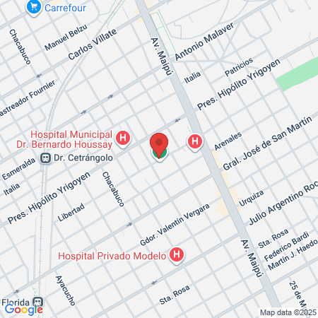 Flebologia Dr Carlos Igarzabal map