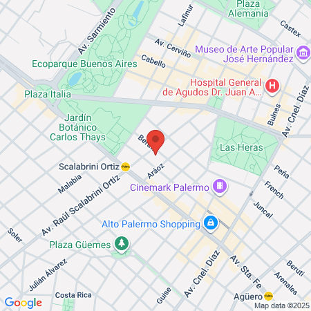 Guys Barber Shop Argentina map