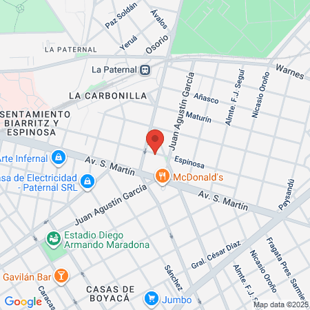 Barberia Beard And Cut map