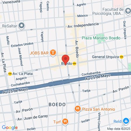 La Barberia Del Rey map