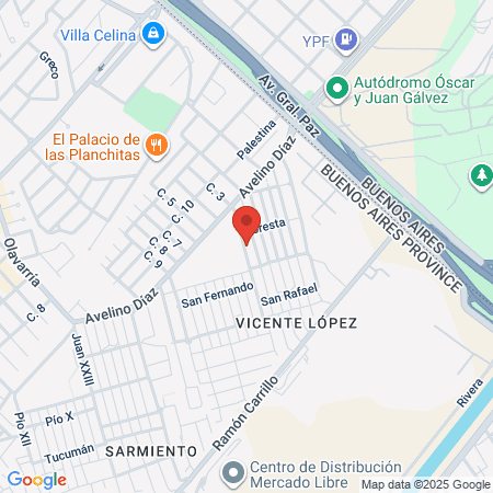 Barbería Lucchino map