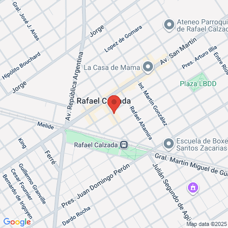 Barber Shop Ruben map