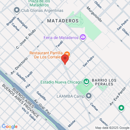 La Sesentaycinco map