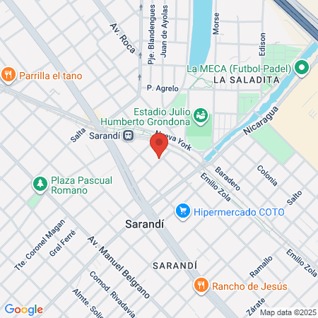 Gimnasio Argentino De Dominico map