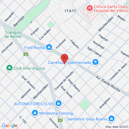Club Ex Combatientes map