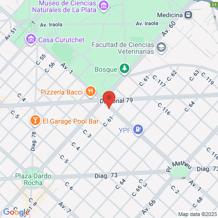 Interval La Plata map