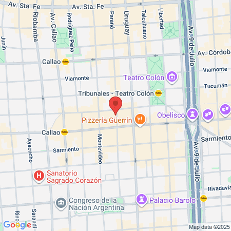 Sportclub Diagonal map