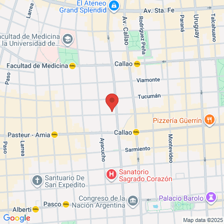 Urban Six Tribunales map