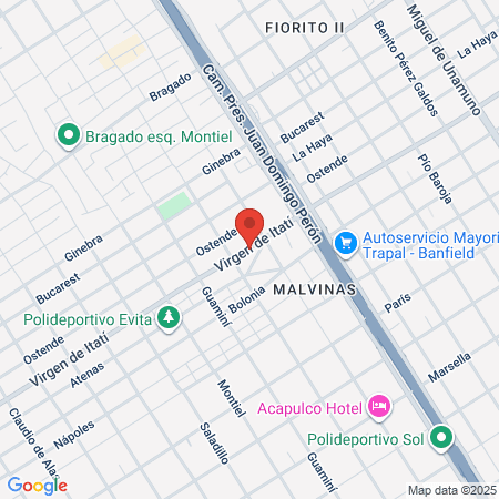Gimnasio map