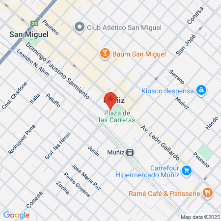 Gimnasio Pow Conesa map