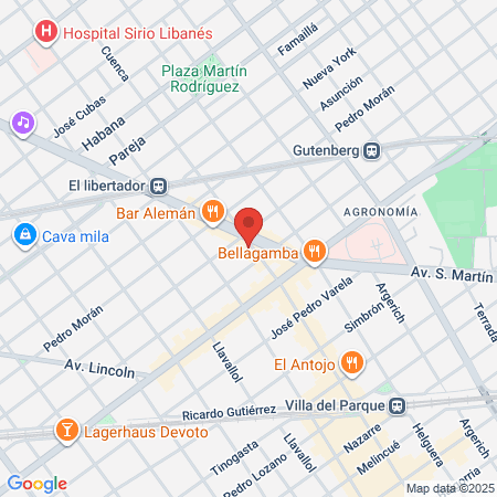 Lic Cozzo Veronica map