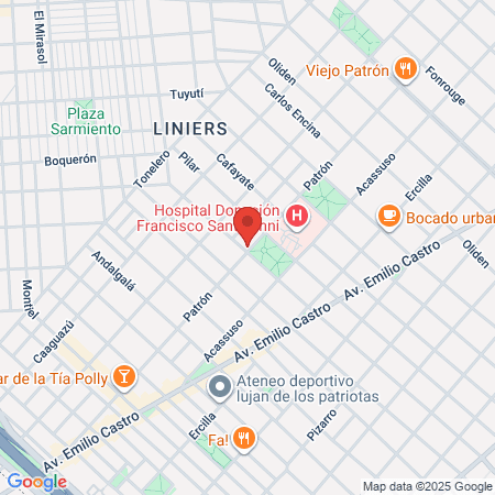 Simon Studio And Barbería map