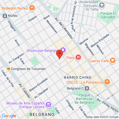 Rufianes Barberia Belgrano map