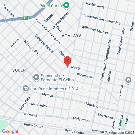 El Garage Barberia map