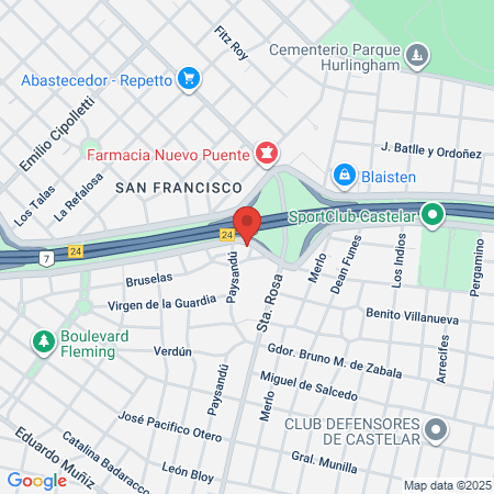 Veterinaria Dr Oscar García map