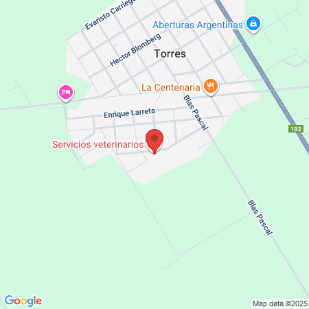 Servicios Veterinarios map