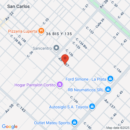 Veterinaria Ladran Sancho map