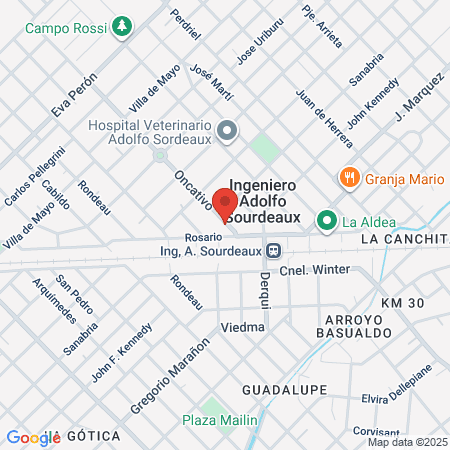 Osteopatia Boulogne map