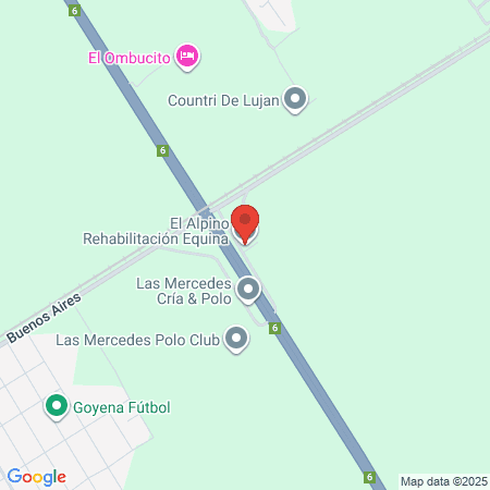 El Alpino Rehabilitación Equina map