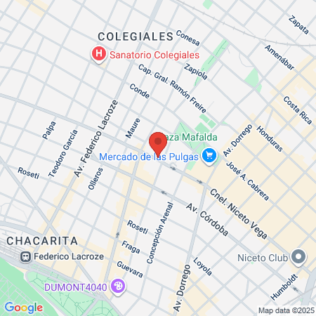 Veterinary Del Sol map