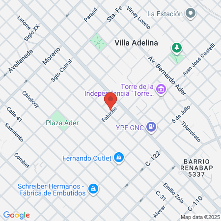 Veterinaria Amvet map