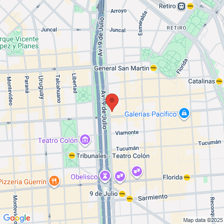 Consultorio Cardiológico Larrea map