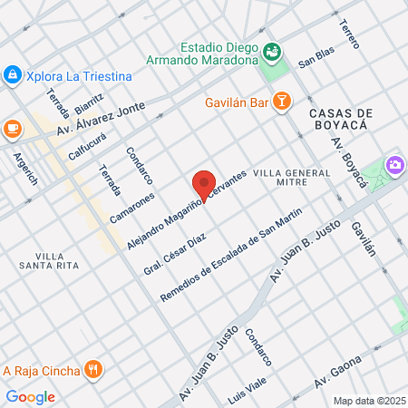 Barciulli Francisco map