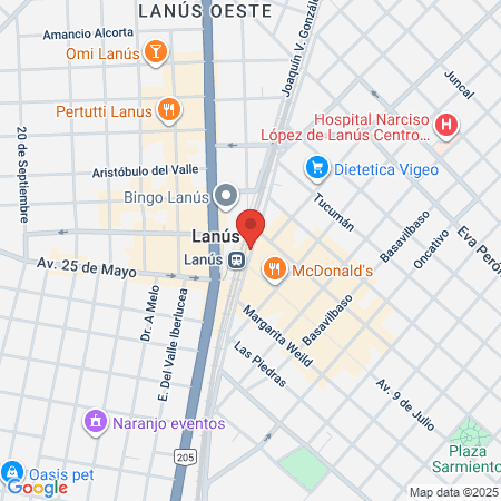 Dra Claudia A Calvo Contadora Publica map