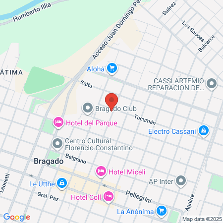 Redfit Belgrano map