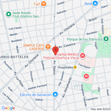 Consultorio Odontologico Dra Haydee Amde map