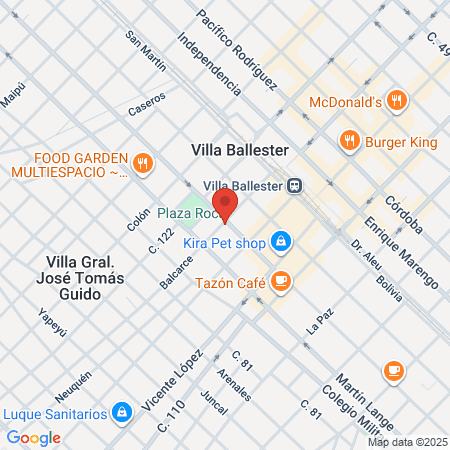 Dr Ricardo A Tortarolo map