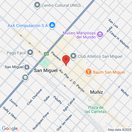 Odontología Mitre map