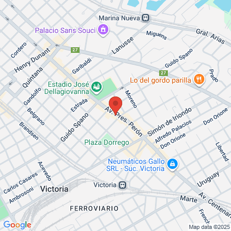 Martin Irigoyen Horacio map