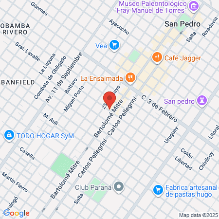 Hospital Pedro Lagleyzer map