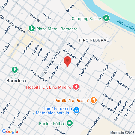 Clínica Sindical Osprem map