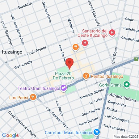 Veterinaria Udaondo map