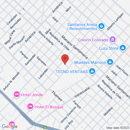 Consultorio Veterinario Pasteur map