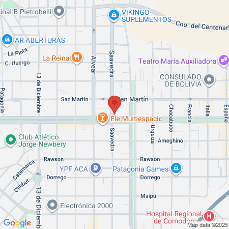 Veterinaria Merlo map