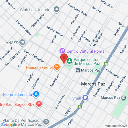 Veterinaria Dr Etchart map