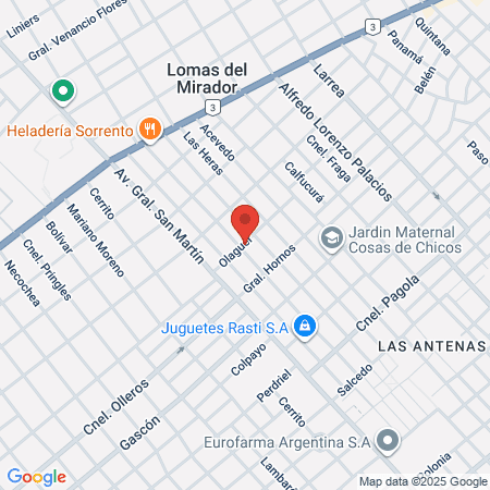 Veterinaria San Roque map