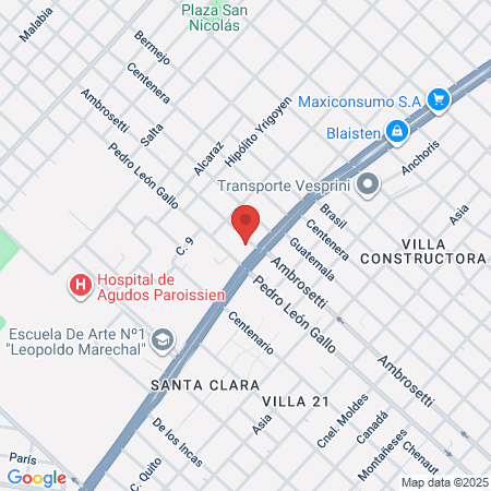 Veterinaria Santamaria map