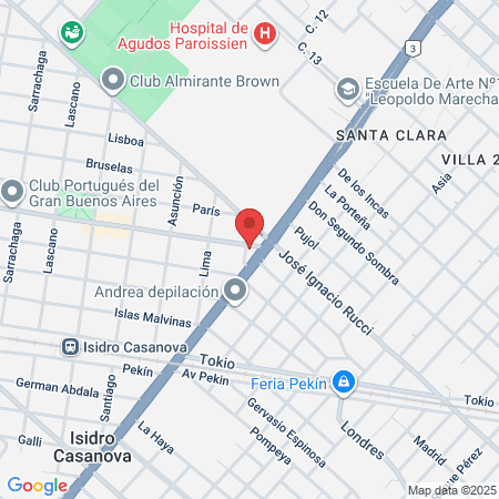 Clínica Veterinaria map