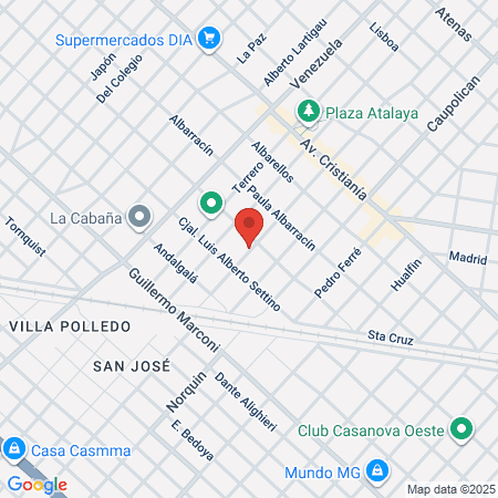 Crovara Y Larrea map