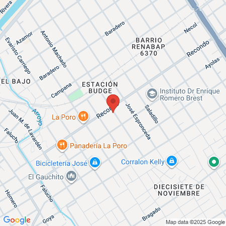 Salón Unisex Performance map