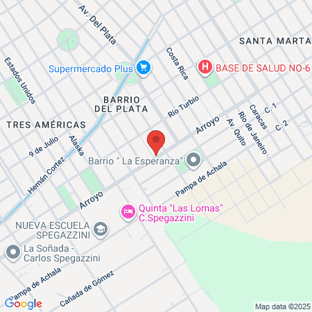 Barberia Franco Camargo map