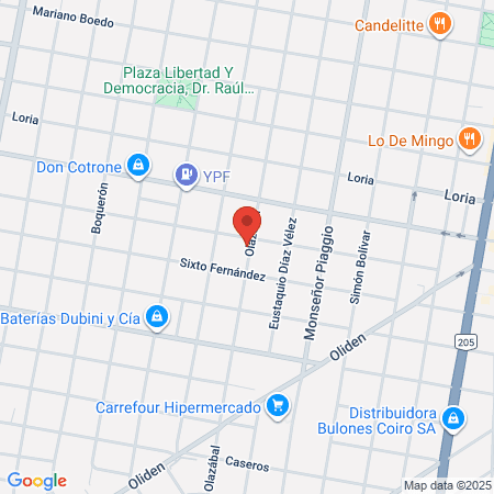 Barber Los Angeles map