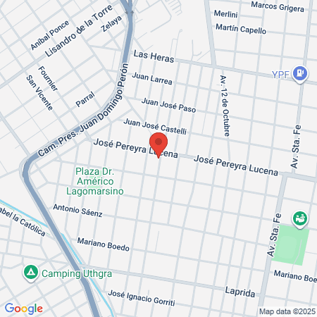 Infarinato Internacional map