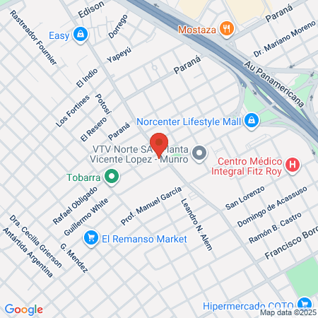 Veterinaria Florida map