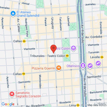 Alejandro F Lanari / Catalina Keohe Wilson map