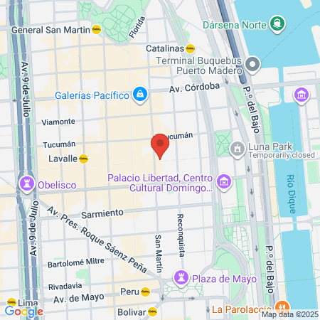 Asoc Defensa Del Diabético Dr Brig map